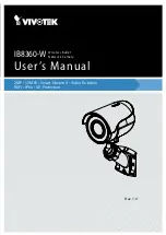 Vivotek IB8360-W User Manual предпросмотр