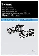 Vivotek IB9365 User Manual preview