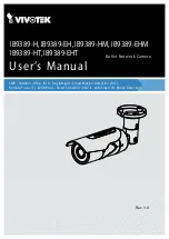 Vivotek IB9389-EH User Manual preview