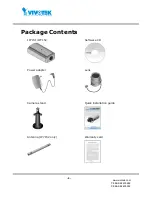 Preview for 7 page of Vivotek IP7151 User Manual