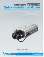 Предварительный просмотр 1 страницы Vivotek IP7153 Quick Installation Manual