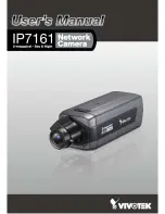 Vivotek IP7161 User Manual preview