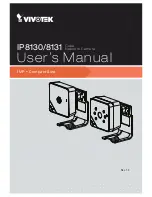 Vivotek IP8130 User Manual preview