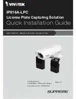 Vivotek IP816A-LPC Quick Installation Manual предпросмотр