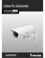 Vivotek IP8362 User Manual предпросмотр