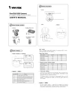 Preview for 1 page of Vivotek PT1111M User Manual