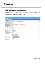 Предварительный просмотр 56 страницы Vivotek PT7137 User Manual