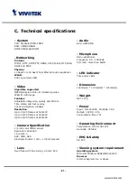 Предварительный просмотр 82 страницы Vivotek PT7137 User Manual