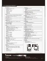 Предварительный просмотр 2 страницы Vivotek SD8362E-SS Specification