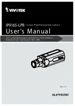 Vivotek Supreme IP9165-LPR User Manual preview