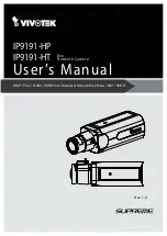 Preview for 1 page of Vivotek SUPREME IP9191-HP User Manual