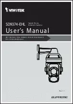 Vivotek Supreme SD9374-EHL User Manual preview