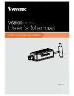 Vivotek VS8100 User Manual preview