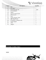 Preview for 8 page of Vivotion 8001E Instruction Manual