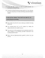 Preview for 4 page of Vivotion HG 5001 Instruction Manual