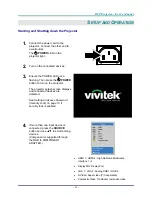 Preview for 19 page of vivtek D966HD Series User Manual