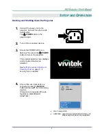 Preview for 18 page of vivtek dh558 series User Manual