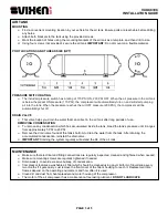 Preview for 3 page of Vixen Air VXO4830C Installation Manual