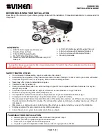 Vixen Air VXO4831DC Installation Manual preview