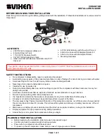 Vixen Air VXO4841DB Installation Manual preview