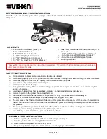 Vixen Air VXO4852DBF Installation Manual preview