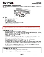 Vixen Air VXO4852GC Installation Manual preview