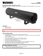 Preview for 1 page of Vixen Air VXT5200 Installation Manual