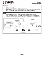 Предварительный просмотр 2 страницы Vixen Horns VXA7115L Installation Manual