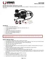 Vixen Horns VXC8301BDP Installation Manual preview