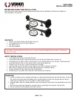 Vixen Horns VXH1168BX2 Installation Manual preview