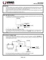 Preview for 2 page of Vixen Horns VXH4124XLB Installation Manual