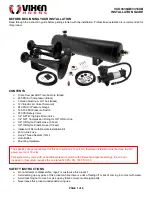Vixen Horns VXO4830AB/3318XB Installation Manual предпросмотр