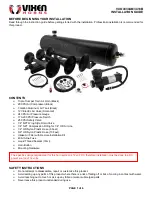 Preview for 1 page of Vixen Horns VXO4830AB/3418B Installation Manual