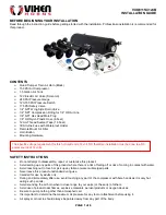 Vixen Horns VXO8115/4124B Installation Manual предпросмотр