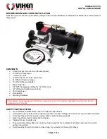 Vixen Horns VXO8210/3311C Installation Manual preview