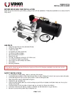 Vixen Horns VXO8210/3318 Installation Manual предпросмотр
