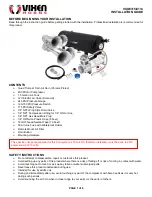 Предварительный просмотр 1 страницы Vixen Horns VXO8315/4114 Installation Manual