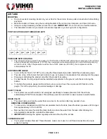 Preview for 4 page of Vixen Horns VXO8325/3118B Installation Manual