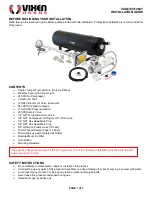 Preview for 1 page of Vixen Horns VXO8330/1264Y Installation Manual