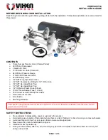 Preview for 1 page of Vixen Horns VXO8330/3318 Installation Manual