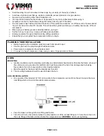 Предварительный просмотр 2 страницы Vixen Horns VXO8330/3318 Installation Manual