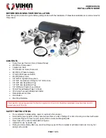 Preview for 1 page of Vixen Horns VXO8330/3418 Installation Manual