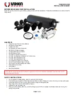 Preview for 1 page of Vixen Horns VXO8330/3418B Installation Manual