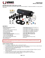 Preview for 1 page of Vixen Horns VXO8330/4901B Installation Manual