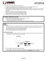 Предварительный просмотр 2 страницы Vixen Horns VXO8330APRO/3118B Installation Manual