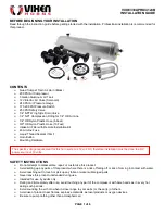 Preview for 1 page of Vixen Horns VXO8330APRO/4124B Installation Manual