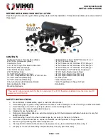 Preview for 1 page of Vixen Horns VXO8330B/5901B Installation Manual