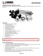 Предварительный просмотр 1 страницы Vixen Horns VXO8330O/4318B Installation Manual