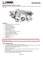 Preview for 1 page of Vixen Horns VXO8330O/4318C Installation Manual