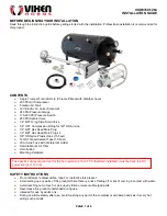 Preview for 1 page of Vixen Horns VXO8350/1264 Installation Manual